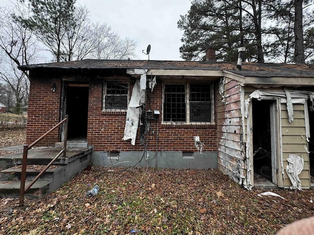 view of bungalow-style house