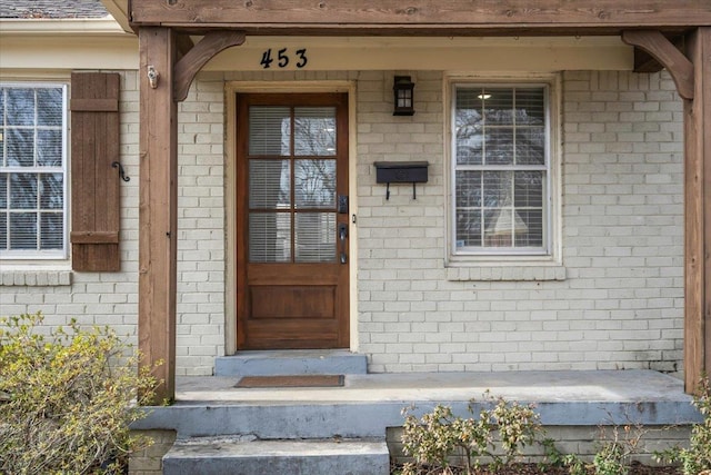 view of property entrance