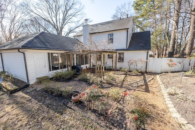 view of back of house