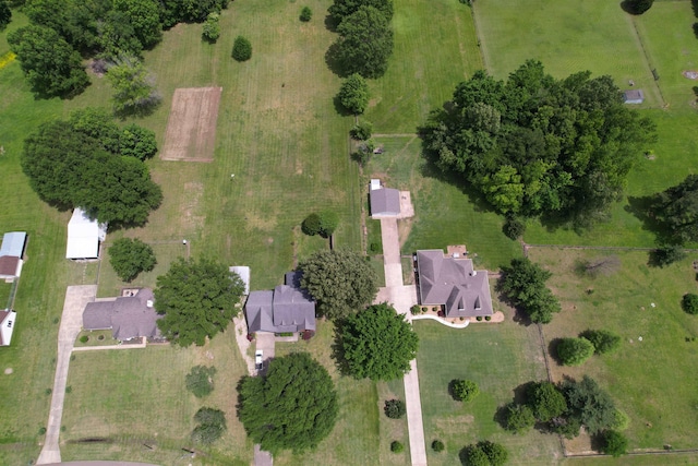 6770 Camp John Rd, Millington, TN 38053 - aerial view of property and surrounding area with rural landscape