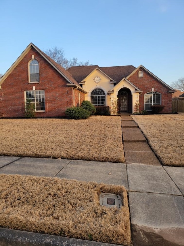 view of ranch-style home