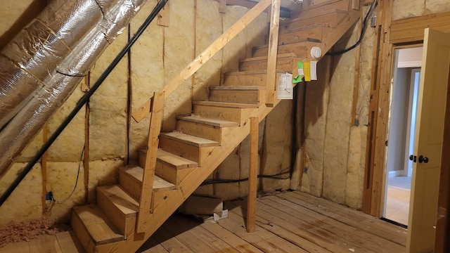 interior space featuring hardwood / wood-style flooring