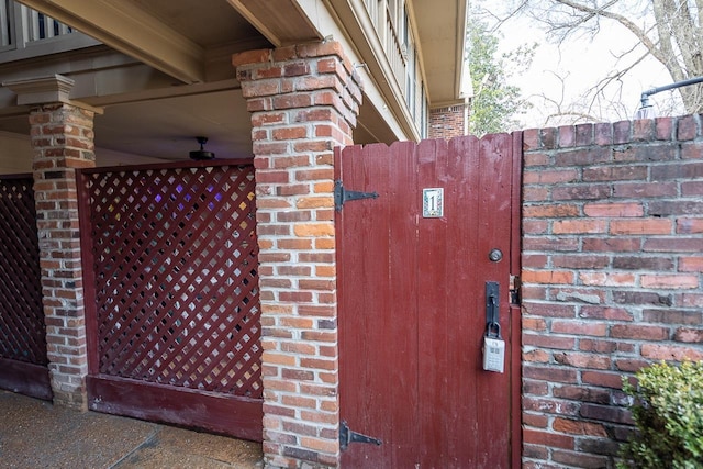 view of gate