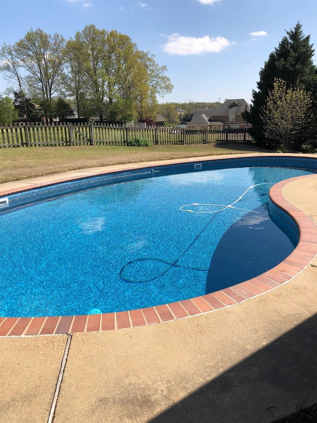 view of pool