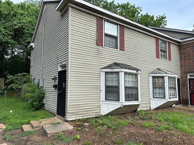 view of side of home