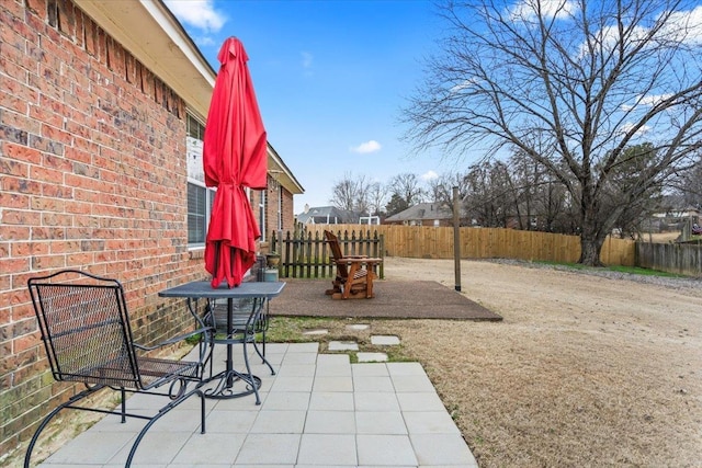 view of patio / terrace