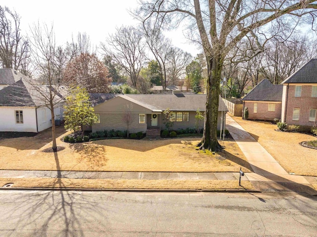 view of ranch-style house