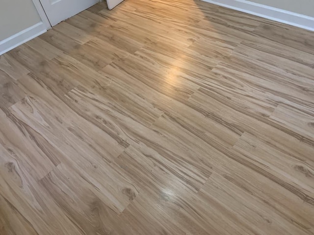 interior details featuring hardwood / wood-style flooring