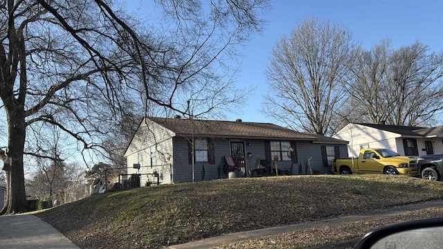 view of ranch-style house