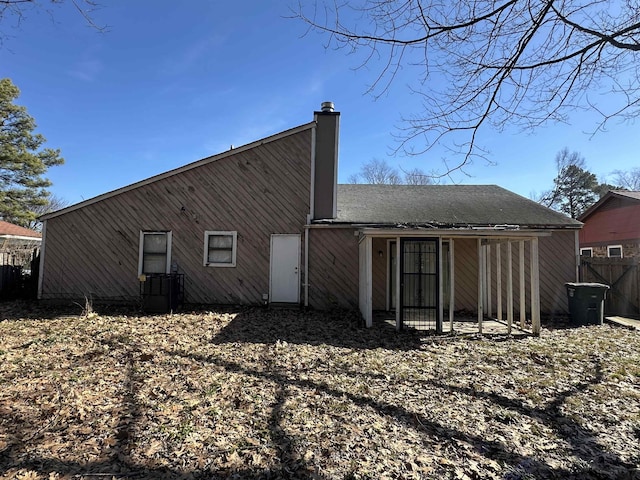 view of back of house