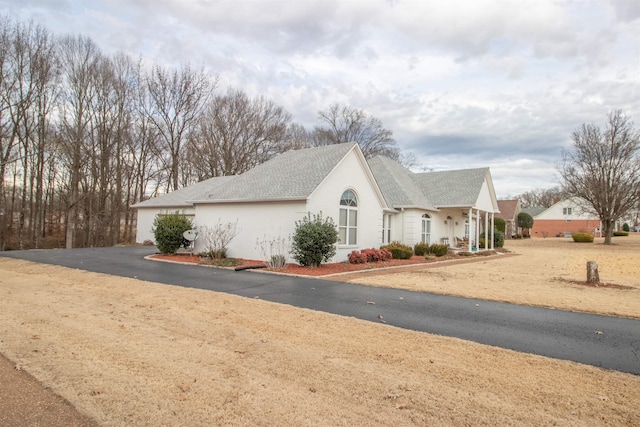 view of property exterior