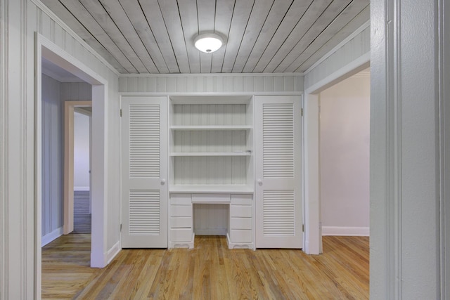 view of closet