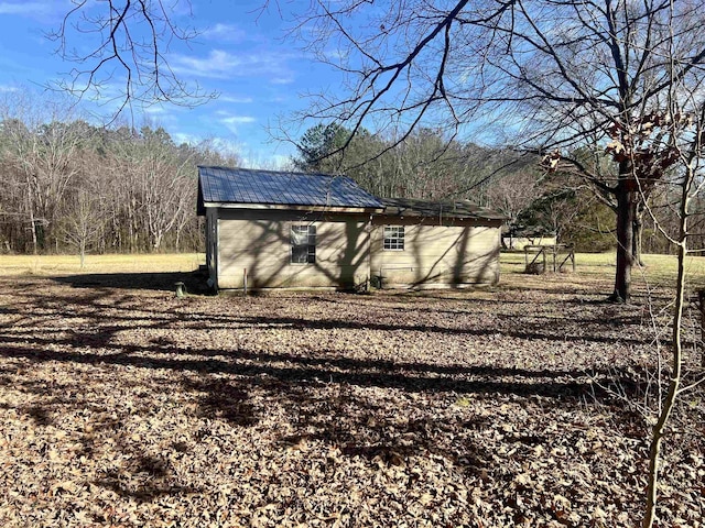 view of home's exterior