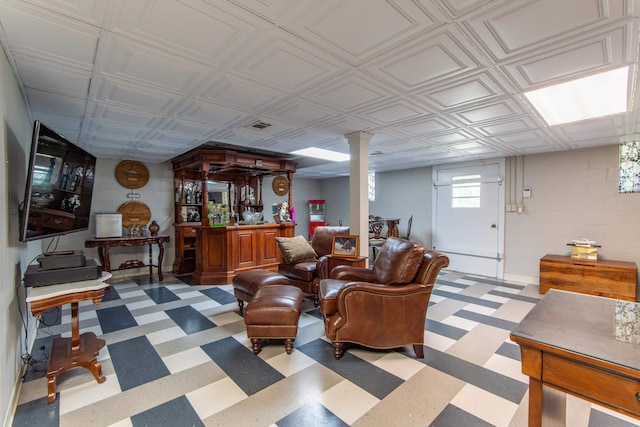 view of living room