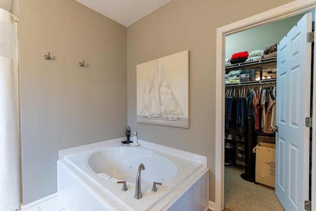 bathroom with a bathtub