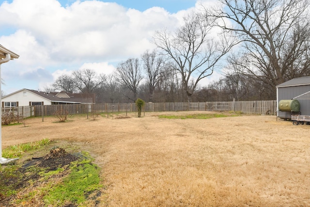 view of yard