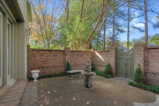 view of patio