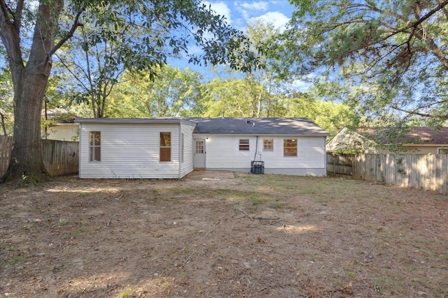 view of back of house