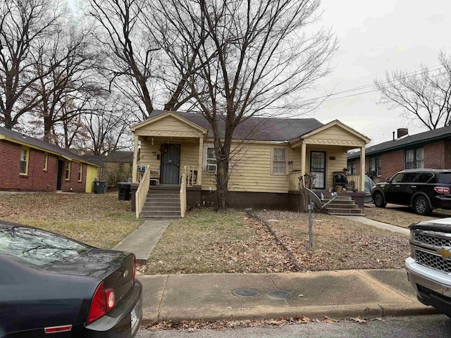 view of bungalow-style house