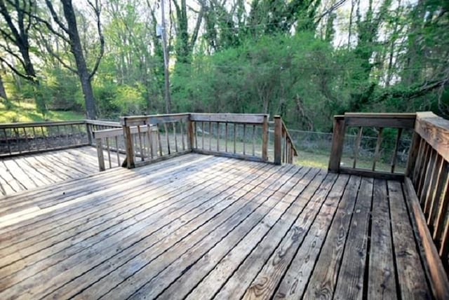 view of deck