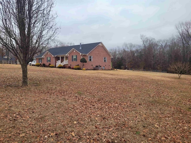 view of ranch-style house