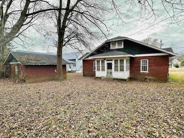 view of back of house