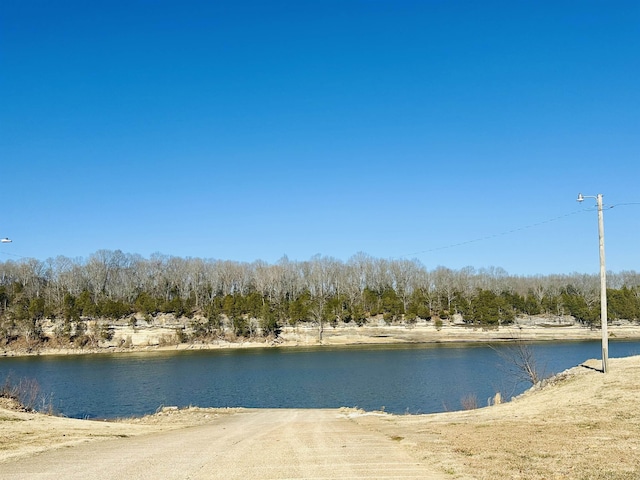 property view of water