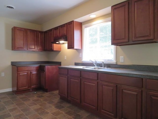 kitchen featuring sink