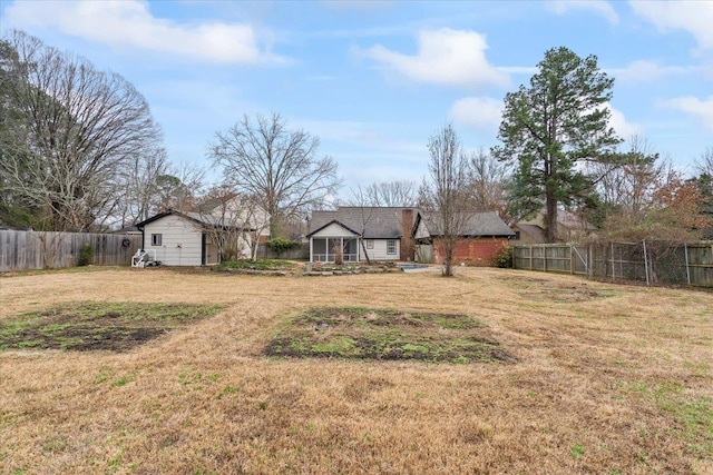 6961 Wittenham Cv, Memphis, TN 38119 - view of yard