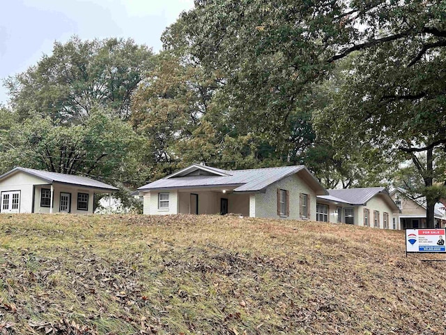 view of ranch-style home