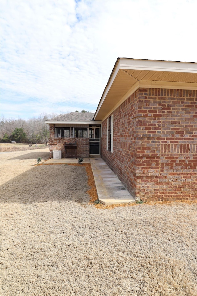 view of home's exterior