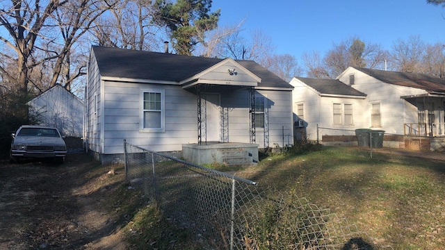 view of bungalow-style house