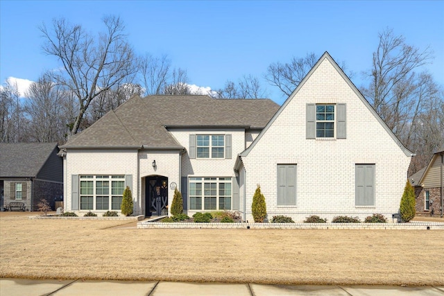 view of front of house featuring a front yard