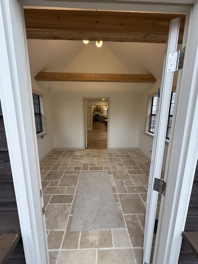 property entrance with a patio area