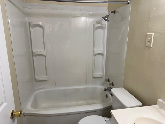 full bath featuring toilet