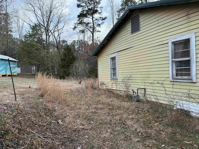 view of side of property