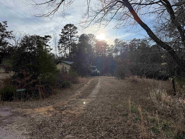 view of road