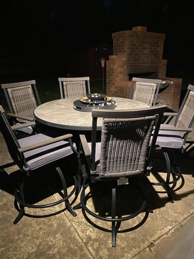 view of patio / terrace with outdoor dining space