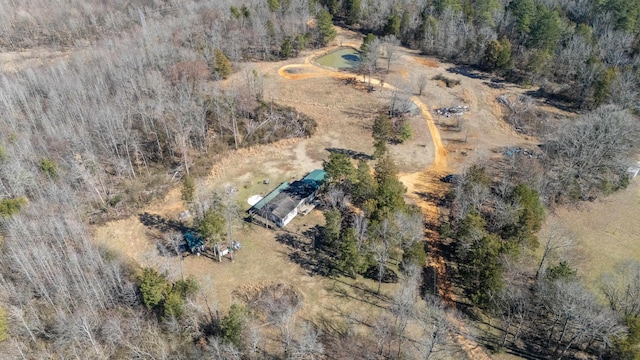 aerial view with a view of trees