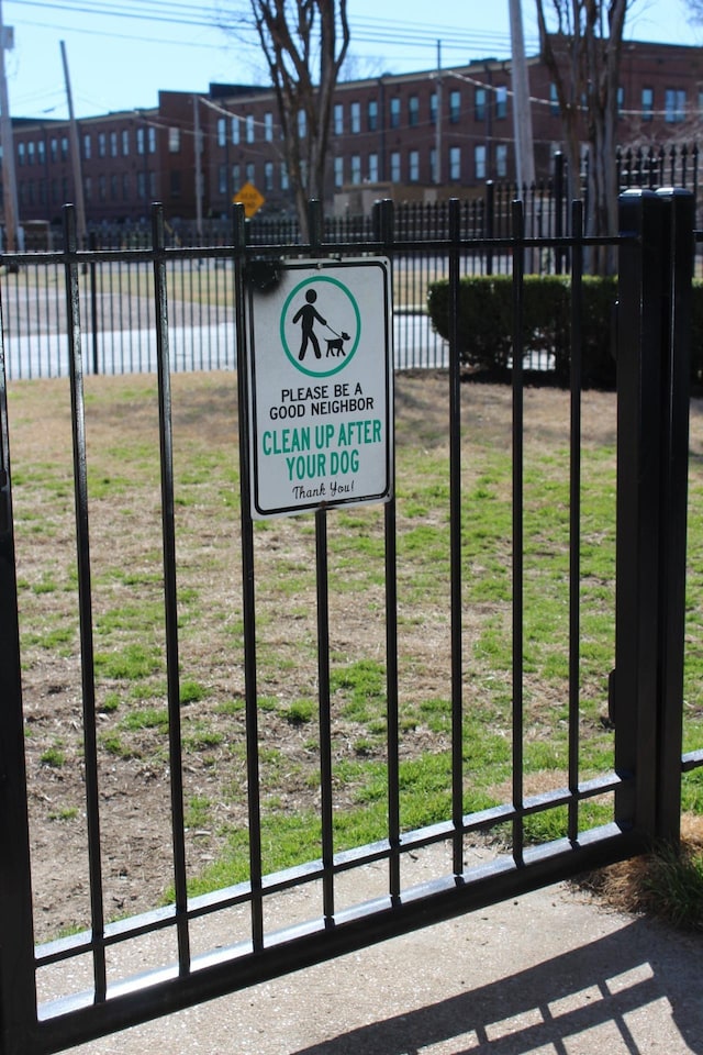 exterior details featuring fence