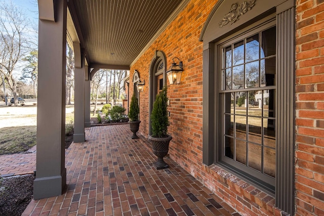 view of patio / terrace featuring a porch