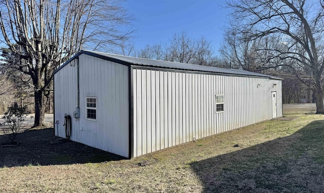 view of outbuilding featuring an outdoor structure