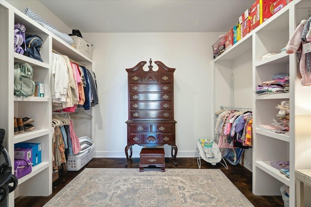 view of spacious closet