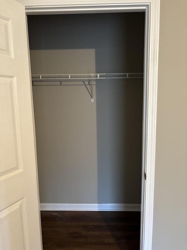 view of closet