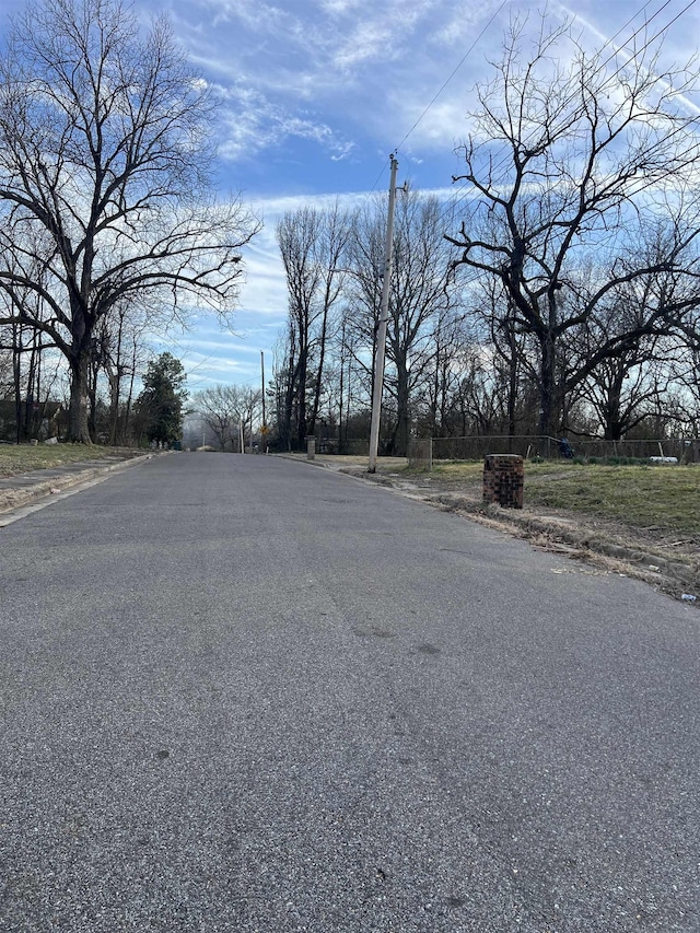 view of road