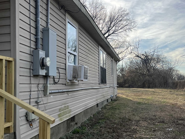 view of side of property