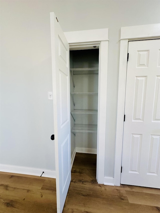 view of closet