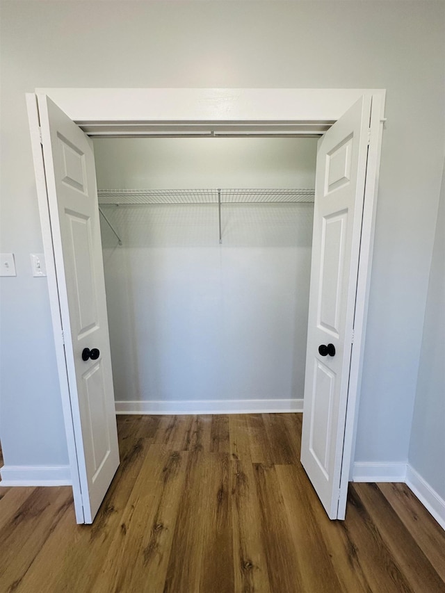 view of closet