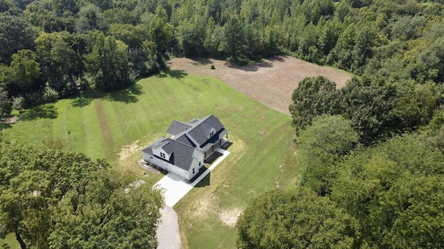 aerial view with a view of trees