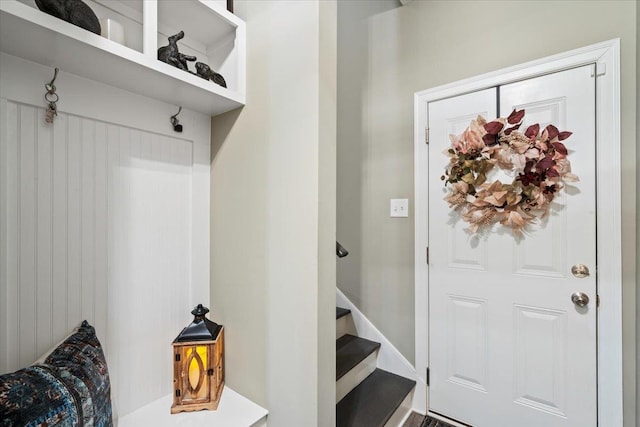 view of mudroom